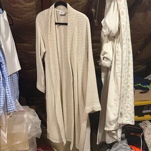 Parachute Cream Waffle Knit Robe